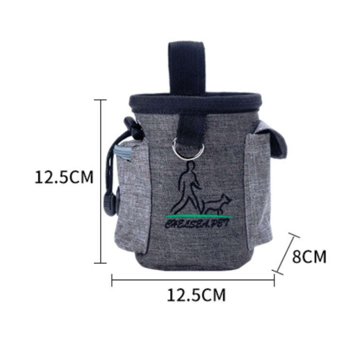 Marsupio da addestramento per animali domestici Borsa per snack multifunzionale da esterno Forniture per animali domestici
