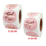 2 buste adesive con stampa a caldo rosa acqua, decorazione regalo, C-22-38, C-23-38