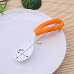 2 pezzi cucchiaio curvo per bambino cucchiaio per mangiare ciuccio per bambino cucchiaio per alimentazione forniture solide cucchiaio curvo per bambini stoviglie, Curved Spoon