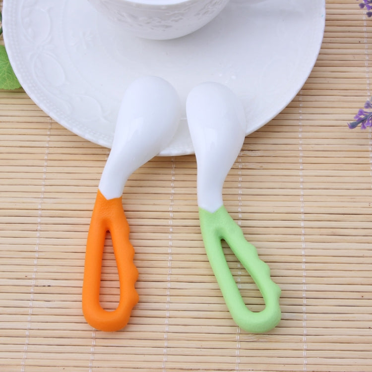 2 pezzi cucchiaio curvo per bambino cucchiaio per mangiare ciuccio per bambino cucchiaio per alimentazione forniture solide cucchiaio curvo per bambini stoviglie, Curved Spoon