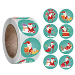 Etichetta adesiva serie regalo decorazione regalo per il giorno di Natale da 3 pezzi, K-27-25, K-28-25, K-29-25, K-30-25