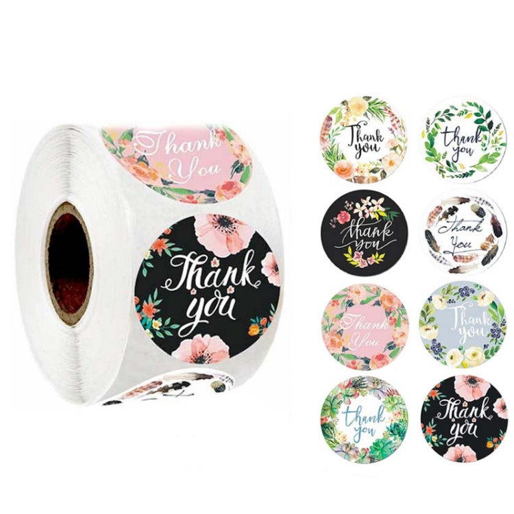10 pezzi di decorazione floreale in rotolo, sigillo di ringraziamento, adesivo, busta, decorazione, decorazione di nozze, A-17, A-18, A-19, A-20
