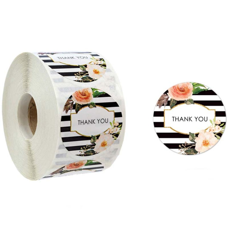10 pezzi di decorazione floreale in rotolo, sigillo di ringraziamento, adesivo, busta, decorazione, decorazione di nozze, A-17, A-18, A-19, A-20