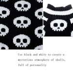 Costume per cani e gatti con maglione per animali domestici con teschio di Halloween, XXS, XS, S, M, L, XL