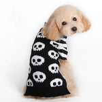 Costume per cani e gatti con maglione per animali domestici con teschio di Halloween, XXS, XS, S, M, L, XL