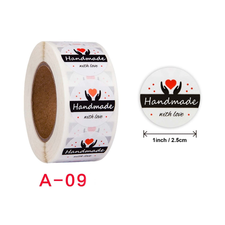 10 adesivi con sigillo in rotolo, adesivi di ringraziamento, etichette adesive per decorazioni nuziali, A-9, A-10, A-11, A-12