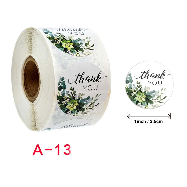 Adesivo per fiori in rotolo da 10 pezzi, decorazione per matrimoni, feste di compleanno, A-13, A-14, A-15, A-16