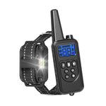 Dispositivo di addestramento per cani con collare telecomandato per collare per animali domestici con tappo antiabbaio, 880-1 Black, 880-1 Green, 880-2, 880-3