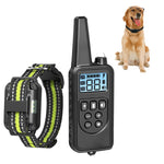 Dispositivo di addestramento per cani con collare telecomandato per collare per animali domestici con tappo antiabbaio, 880-1 Black, 880-1 Green, 880-2, 880-3