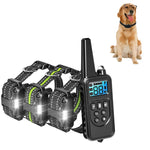 Dispositivo di addestramento per cani con collare telecomandato per collare per animali domestici con tappo antiabbaio, 880-1 Black, 880-1 Green, 880-2, 880-3