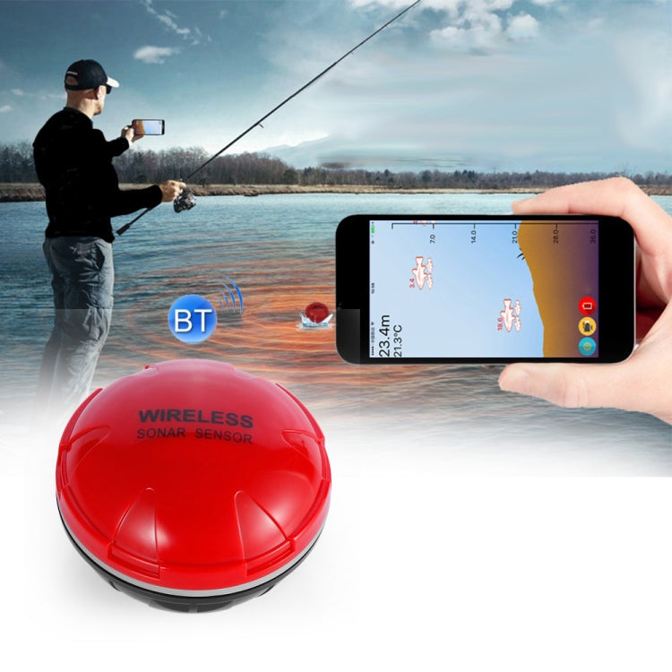 Fish Finder Telefono cellulare senza fili Sonar Fish Finder APP Fish Finder subacqueo Attrezzi da pesca, APP Underwater Fish Finder, 2