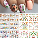 Set 5 adesivi nail art piccoli acchiappasogni