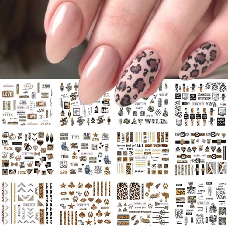 Set 5 adesivi nail art piccoli acchiappasogni