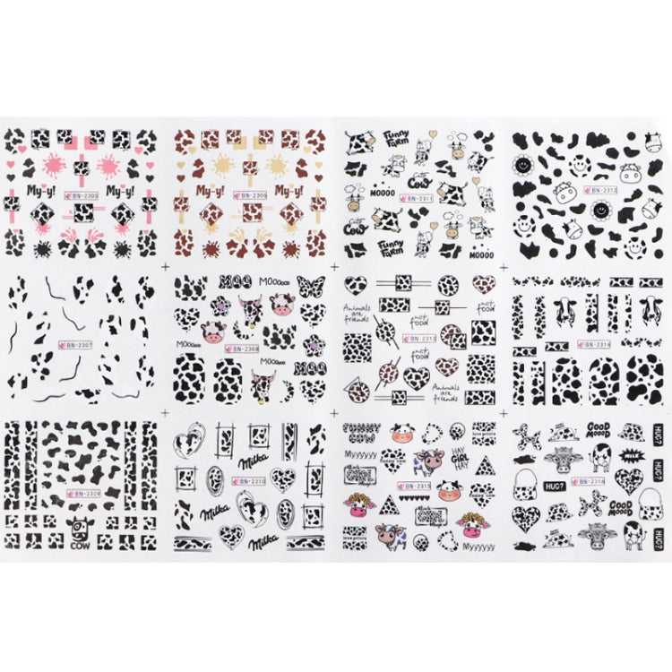 Set 5 adesivi nail art piccoli acchiappasogni