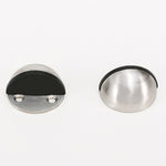 2 pezzi di fermaporta in acciaio inossidabile, accessori hardware per armadietto superiore, punzonatura gratuita, Door Stop Free Punch