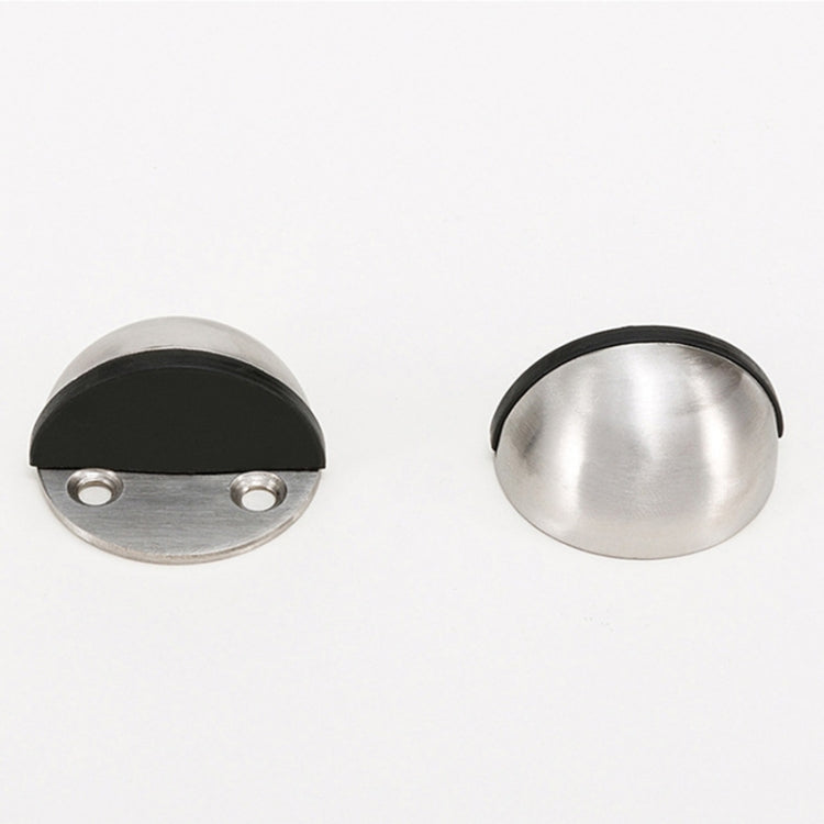 2 pezzi di fermaporta in acciaio inossidabile, accessori hardware per armadietto superiore, punzonatura gratuita, Door Stop Free Punch