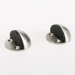 2 pezzi di fermaporta in acciaio inossidabile, accessori hardware per armadietto superiore, punzonatura gratuita, Door Stop Free Punch