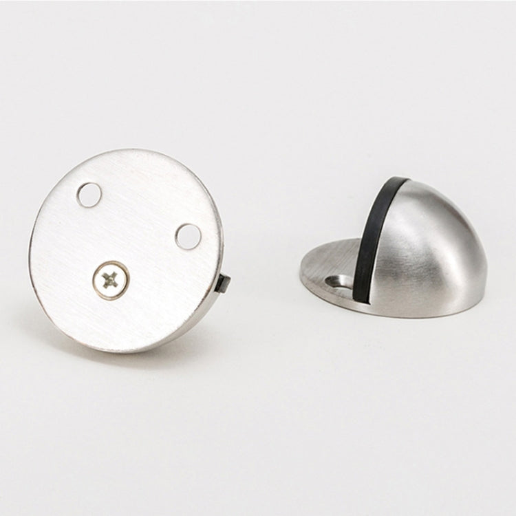 2 pezzi di fermaporta in acciaio inossidabile, accessori hardware per armadietto superiore, punzonatura gratuita, Door Stop Free Punch