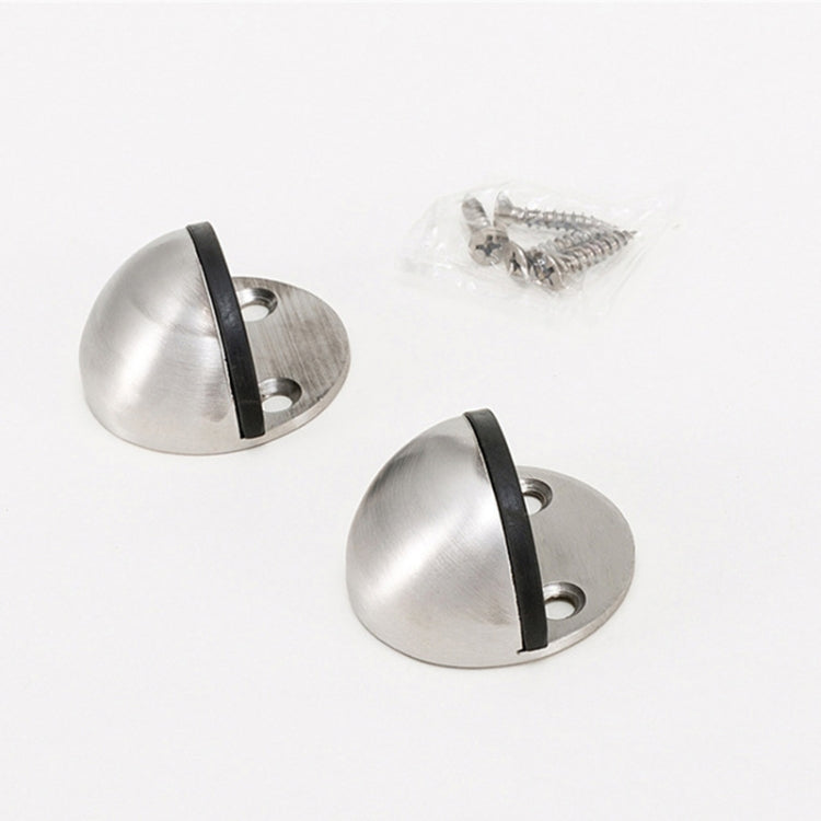2 pezzi di fermaporta in acciaio inossidabile, accessori hardware per armadietto superiore, punzonatura gratuita, Door Stop Free Punch
