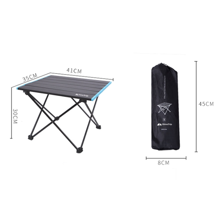 Tavolo pieghevole da esterno in lega di alluminio Tavolo da campeggio da picnic Tavolo pieghevole portatile Tavolo da barbecue Stalla Piccolo tavolo da pranzo, Small, Medium, Large