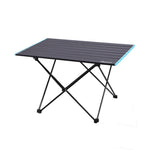Tavolo pieghevole da esterno in lega di alluminio Tavolo da campeggio da picnic Tavolo pieghevole portatile Tavolo da barbecue Stalla Piccolo tavolo da pranzo, Small, Medium, Large