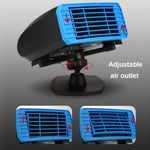 Riscaldatore multifunzionale per auto Riscaldatore per auto rotante a 360 gradi, 12V Base Model, 24V Base Model, 12V Clip Model, 24V Clip Model, 12V Sucker Model, 24V Sucker Model