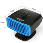 Riscaldatore multifunzionale per auto Riscaldatore per auto rotante a 360 gradi, 12V Base Model, 24V Base Model, 12V Clip Model, 24V Clip Model, 12V Sucker Model, 24V Sucker Model