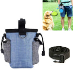 Borsa da addestramento per cani Snack per cibo da gita Borsa per immondizia Marsupio da addestramento per cani Borsa da addestramento per animali domestici, Blue Waist Bag, Blue Waist Bag+Folding Bowl
