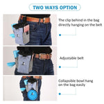 Borsa da addestramento per cani Snack per cibo da gita Borsa per immondizia Marsupio da addestramento per cani Borsa da addestramento per animali domestici, Blue Waist Bag, Blue Waist Bag+Folding Bowl
