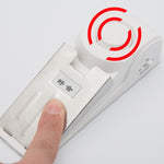 Dispositivo allarme antifurto blocco porta con batteria 9V