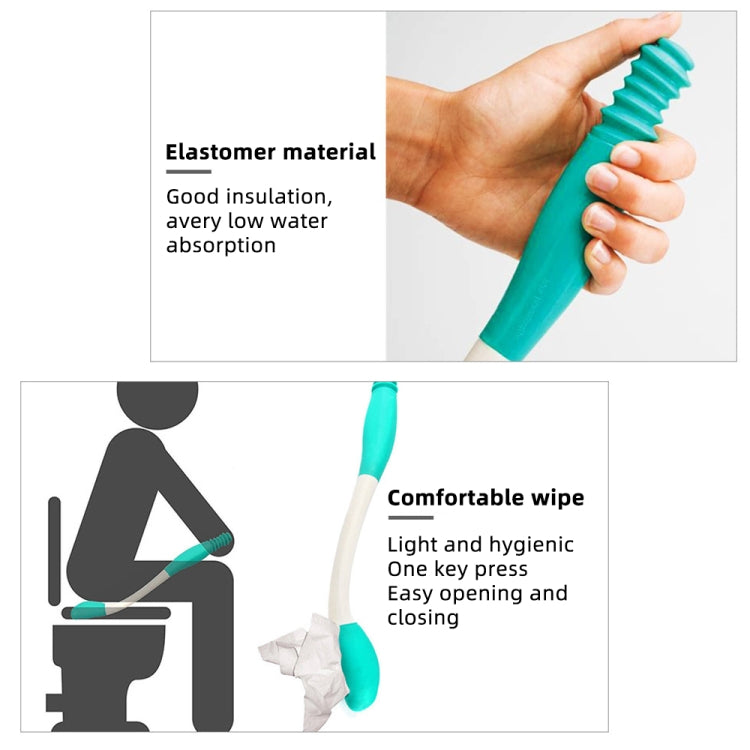 Ausiliario per la toilette senza piegarsi per le donne anziane incinte, Elderly Bending-Free Toilet Auxiliary