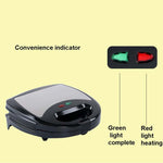 Macchina per panini 3 in 1 Macchina per waffle multifunzione Macchina per colazione Panini, spina europea, 3 in 1 Sandwich Maker