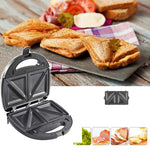 Macchina per panini 3 in 1 Macchina per waffle multifunzione Macchina per colazione Panini, spina europea, 3 in 1 Sandwich Maker