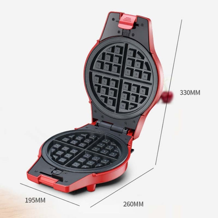 Teglia elettrica multifunzione 3 in 1 Macchina per la colazione Macchina per ciambelle Panino per waffle Macchina per pizza Macchina per pizza, Spina europea, 3-in-1 Multi-Function Waffle Maker