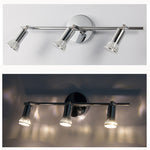 Lampadario a LED Lampada da parete frontale a specchio regolabile con montaggio a soffitto da 9 W, White Light, Warm Light, Without Bulb