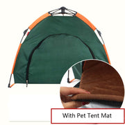Tenda per animali domestici all'aperto Tenda per cani pieghevole automatica per gatti Cuccia per cani da auto portatile antipioggia e protezione solare, Car Dog Tent