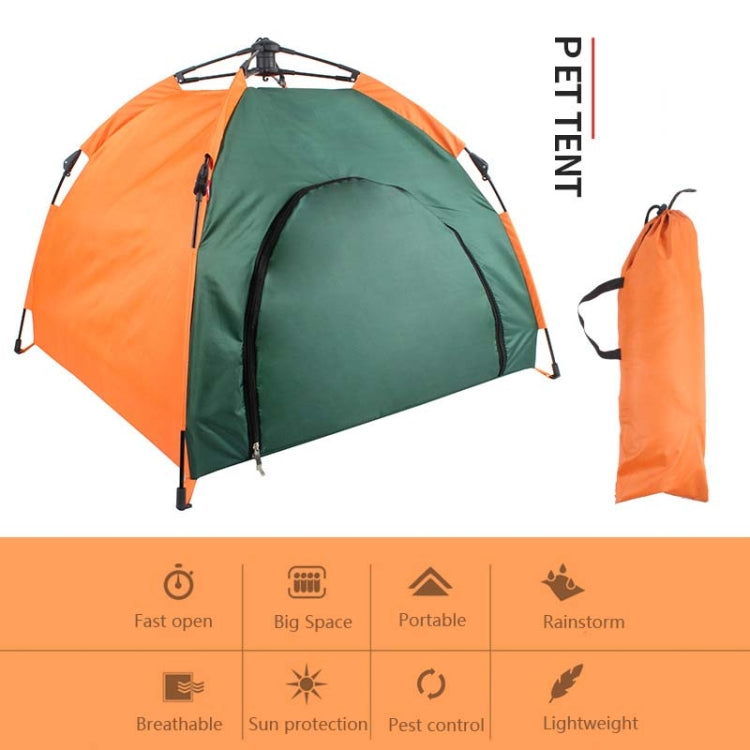 Tenda pieghevole per cani e gatti da esterno 79x77x62 cm