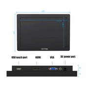 Schermo industriale con display integrato ZGYNK KQ101 HD, 10 inch  Embedded, 15.6 inch  Embedded, 10 inch  Resistive, 15.6 inch  Resistive, 10 inch  Capacitive, 15.6 inch  Capacitive