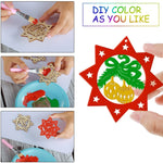 Set regalo di decorazioni natalizie creative fai-da-te Ciondolo in trucioli di legno fatto a mano, JM02027, JM02028, JM02029, JM02030, JM02031, JM02032, JM02033, JM02034, JM02035, JM02036, JM02037, JM02038, JM02039, JM02040, JM02041