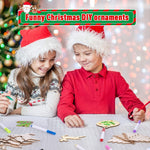 Set regalo di decorazioni natalizie creative fai-da-te Ciondolo in trucioli di legno fatto a mano, JM02027, JM02028, JM02029, JM02030, JM02031, JM02032, JM02033, JM02034, JM02035, JM02036, JM02037, JM02038, JM02039, JM02040, JM02041