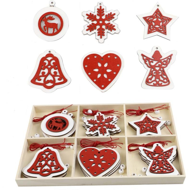 Set regalo di decorazioni natalizie creative fai-da-te Ciondolo in trucioli di legno fatto a mano, JM02027, JM02028, JM02029, JM02030, JM02031, JM02032, JM02033, JM02034, JM02035, JM02036, JM02037, JM02038, JM02039, JM02040, JM02041