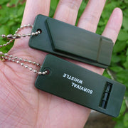 Fischietto di sopravvivenza multi-audio portatile da esterno da 10 pezzi, Survival Whistle
