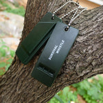Fischietto di sopravvivenza multi-audio portatile da esterno da 10 pezzi, Survival Whistle