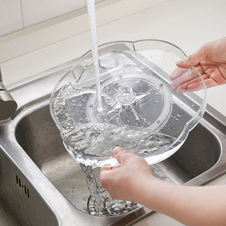 Ripiano multifunzione a doppio strato girevole trasparente per la conservazione dei condimenti da cucina, Multi-Function Shelf