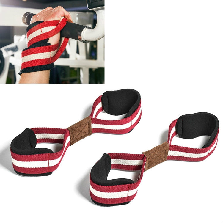 Cintura di rinforzo sportiva a forma di 8 Cintura di presa Cintura di assistenza per pull-up fitness Bracciale sportivo, S, L, XL