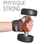 EADEN Pull-up Booster Guanti Barra orizzontale Cintura antiscivolo per polso Bracciale fitness, S, M