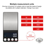 Mini bilancia portatile per gioielleria, bilancia elettronica ad alta precisione, 500g/0.1g, 100g/0.01g, 200g/0.01g, 300g/0.01g, 500g/0.01g, 1000g/0.1g