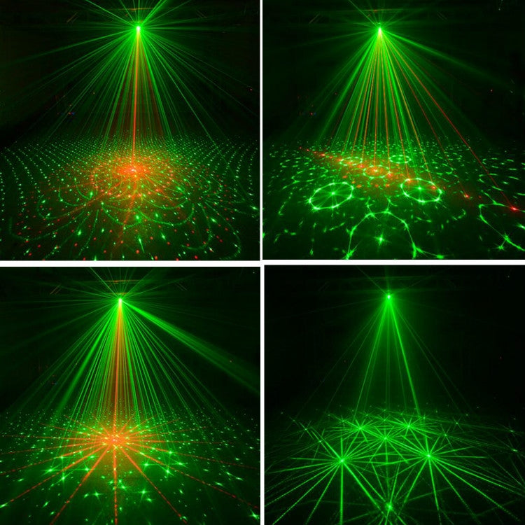 MN-R60 Mini luce laser ad attivazione vocale ricaricabile USB Natale Home Entertainment Flash LED Luce laser per atmosfera Luce da palco