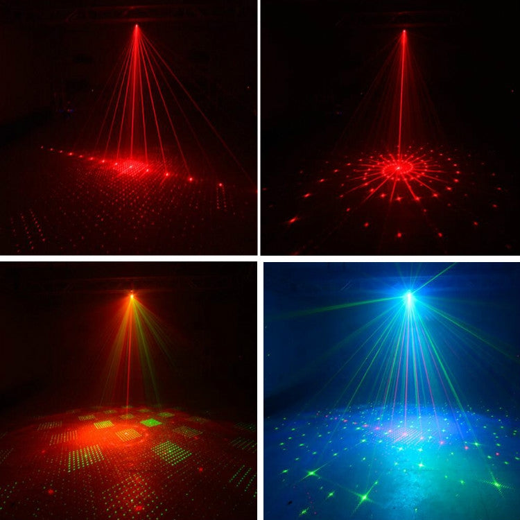MN-R60 Mini luce laser ad attivazione vocale ricaricabile USB Natale Home Entertainment Flash LED Luce laser per atmosfera Luce da palco