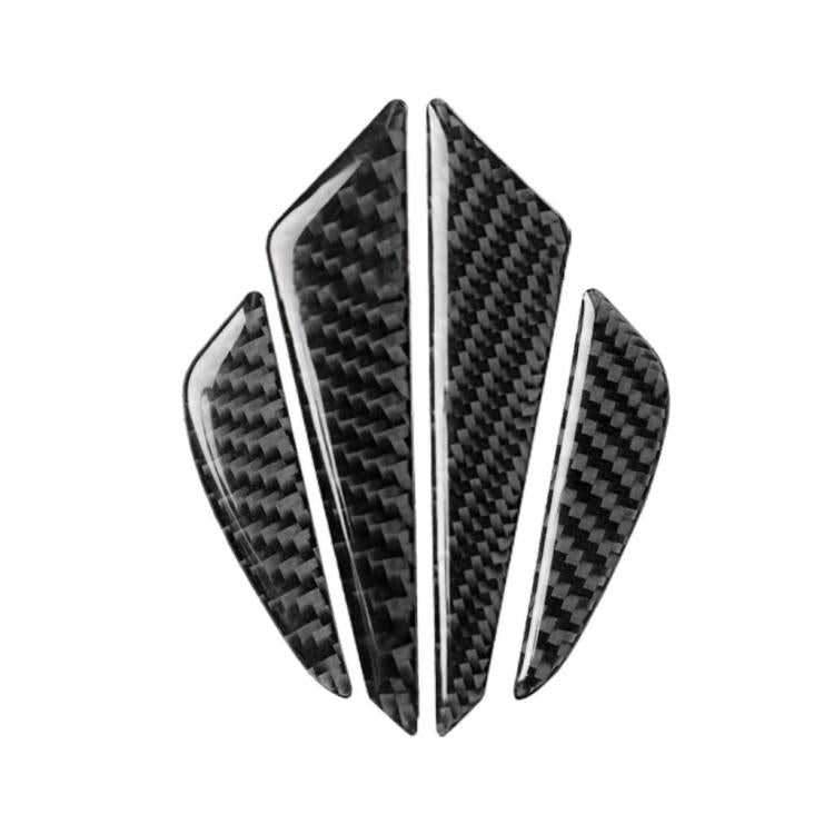 Set 4 adesivi anticollisione fibra di carbonio VW Magotan CC